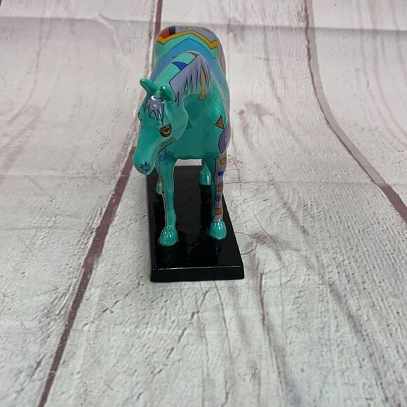 Trail of Painted Ponies Spirit War Pony(1462) 1E/7916 Artist Signed - Picture 2 of 12